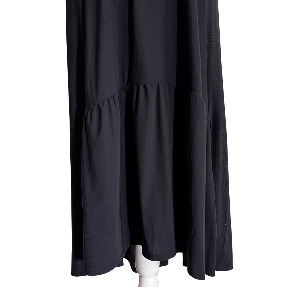 Sweaty Betty Explorer Ace Midi Dress Black Large Athleisure Minimalist Style - Picture 9 of 11